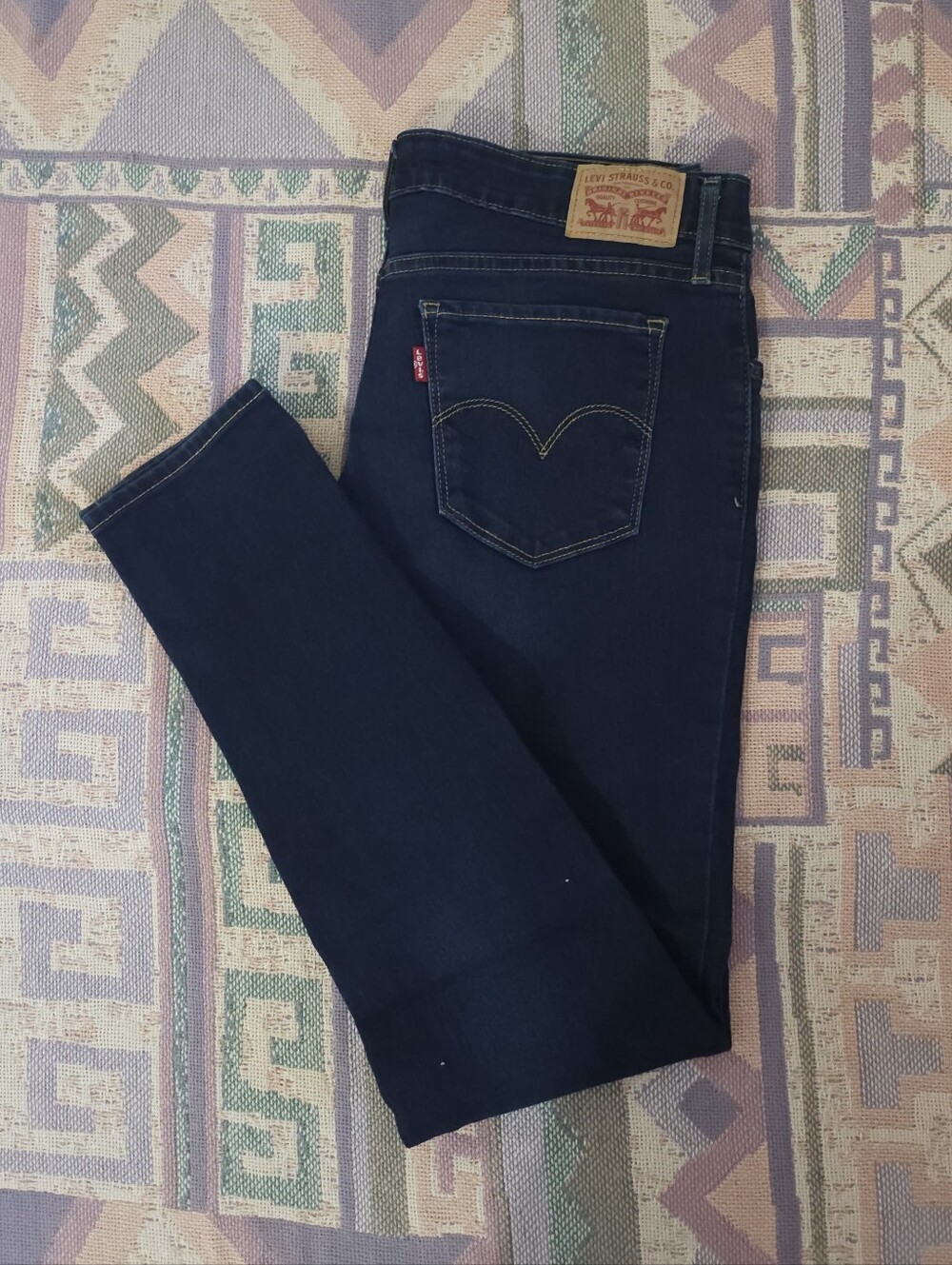 Levis‎ 711 Skinny Jeans Womens Size 30 Dark Wash